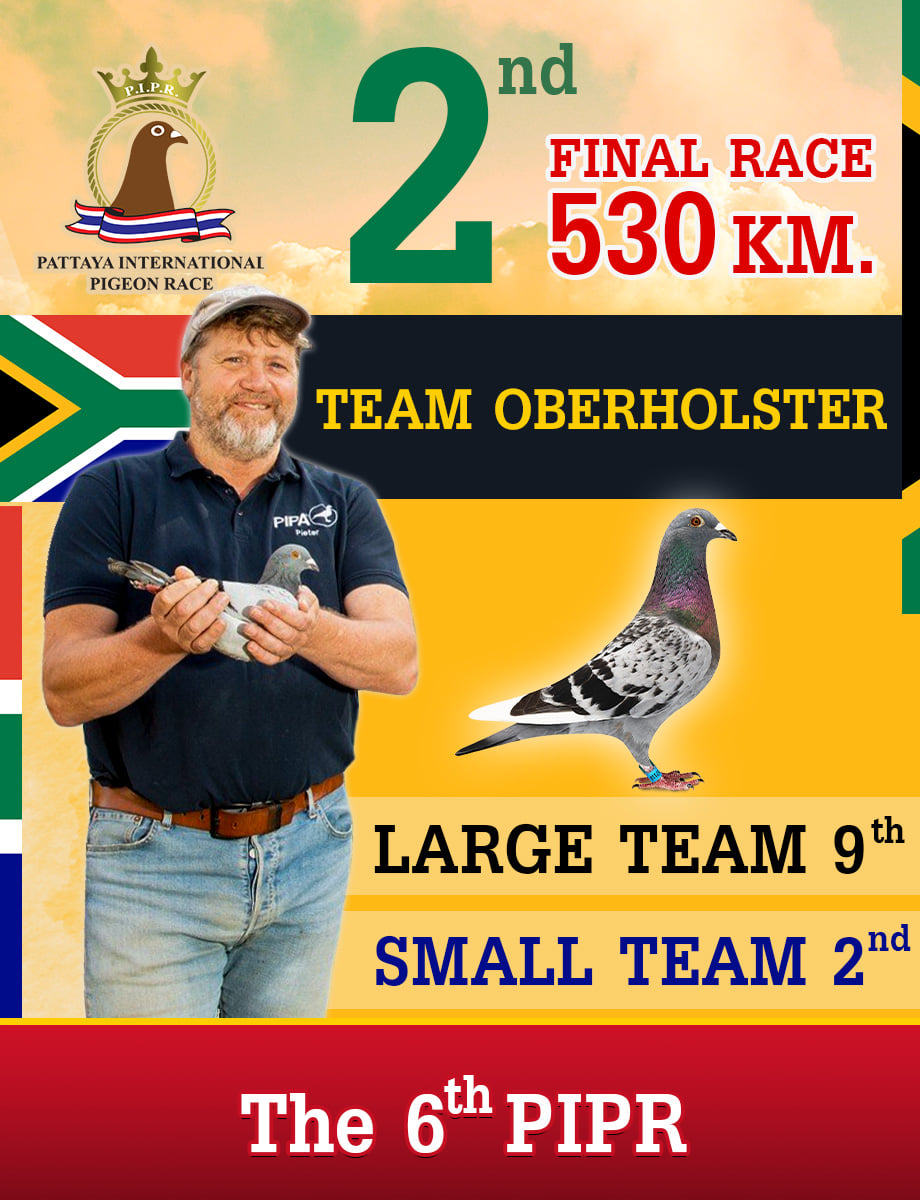 Let's Congratulation to "TEAM OBERHOLSTER"